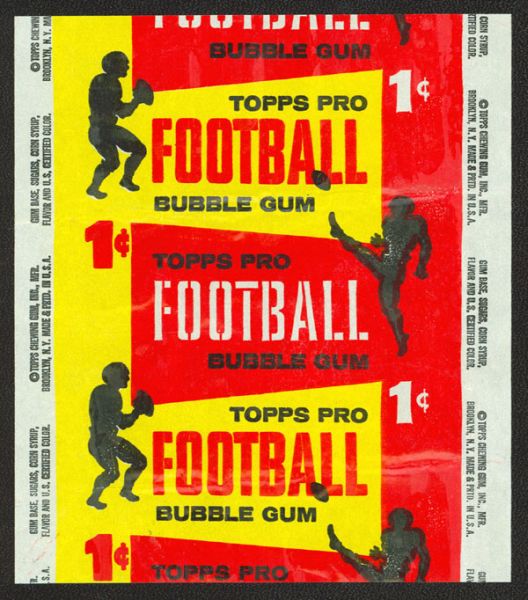 PCK 1958 Topps Football 1 cent